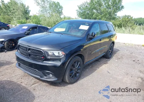 2017 Dodge Durango R/T Awd из США, поврежденный, VIN 1C4SDJCT6HC861007